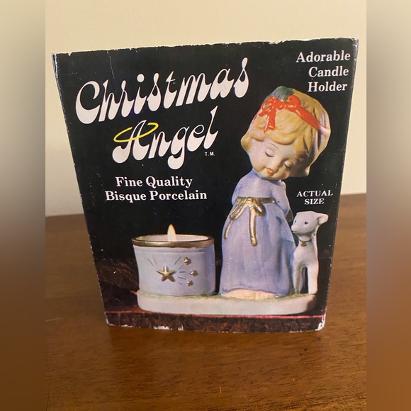 Vintage Jasco Christmas Luvkins Angel with Lamb - Picture 9 of 11